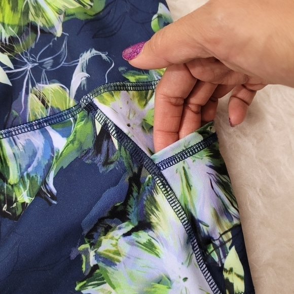 X by Gottex Floral Workout Set - Picture 8 of 14